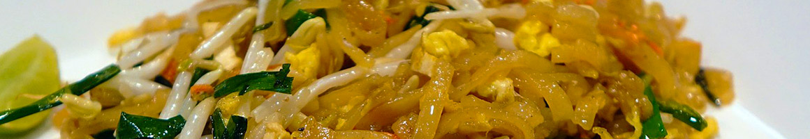 Eating Asian Fusion Thai Vegetarian at Circles Thai restaurant in Philadelphia, PA.